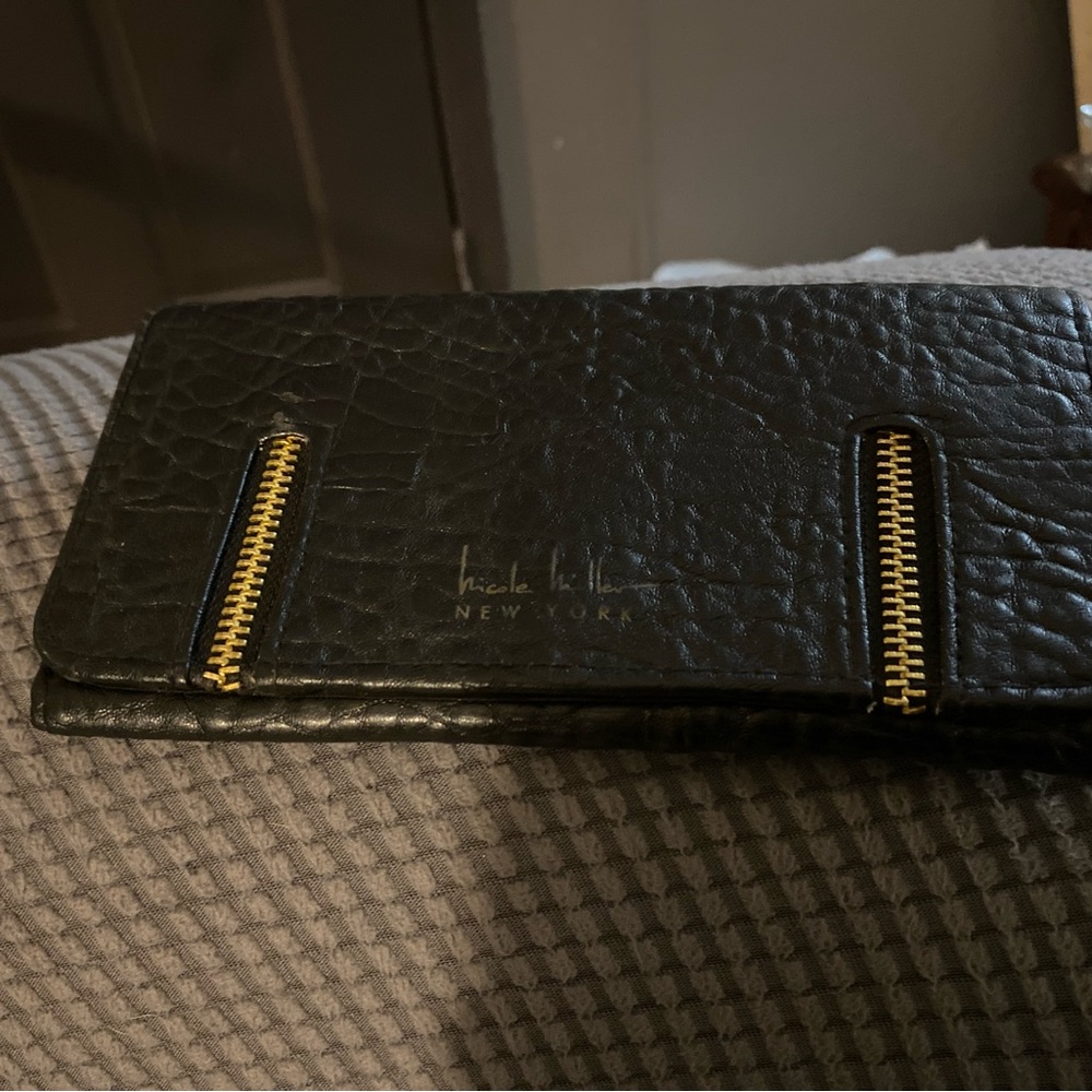 Nicole Miller wallet, black